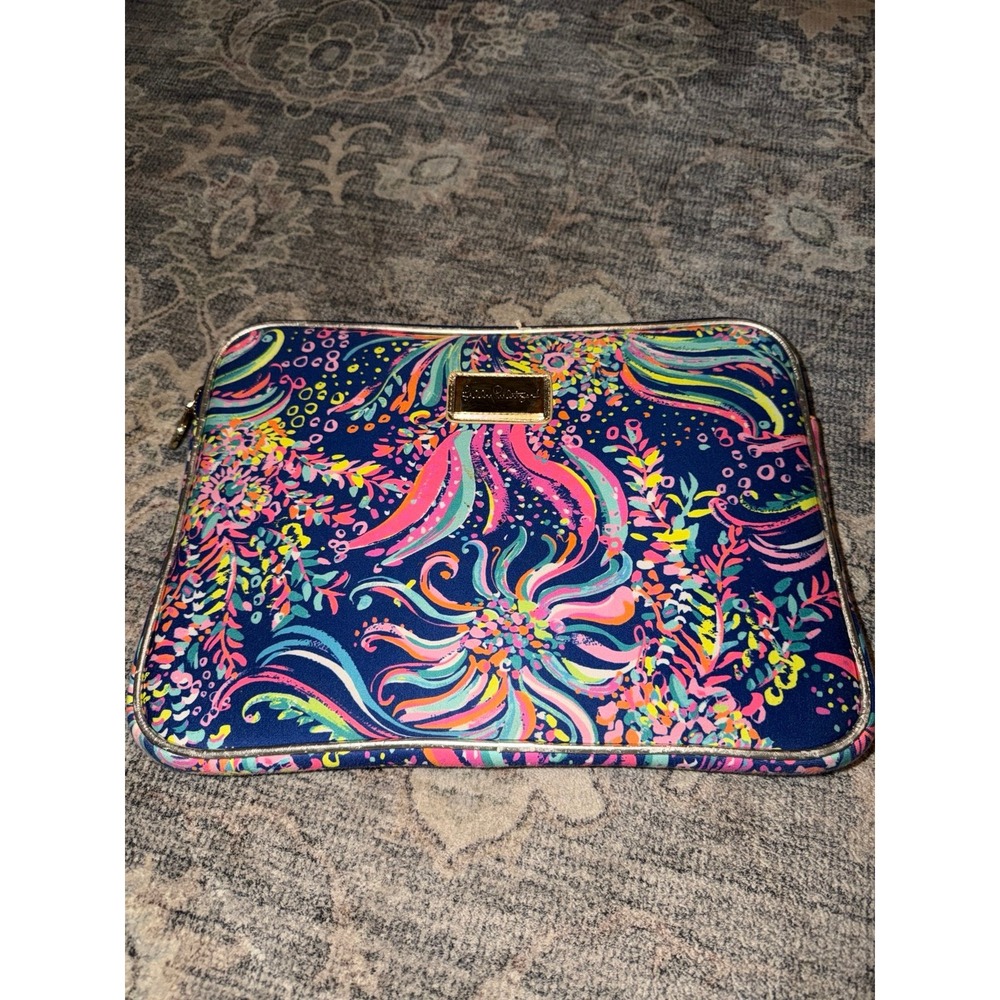 Lilly Pulitzer Vibrant Laptop Case Sleeve Pouch